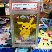 2013 Pokemon Japanese Meiji Promo Pikachu Meiji Promo PSA MINT 9