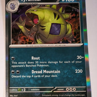 English Pokemon Scarlet & Violet Paldea Evolved 135/193 Tyranitar Holo