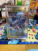 BGS Graded Pristine 10 2007 10th Movie Clear Card Palkia & Dialga