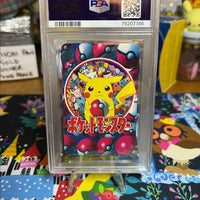 1998 Pokemon Televi-Kun Magazine Playing Cards Mew Joker PSA MINT 9