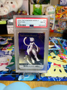 2005 Carddass The Pokemon Weekly Advanced Generation Mewtwo Foil PSA NM-MT 8