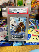 2005 Carddass Pokemon Advanced Generation Zukan Card Entei & Unown  PSA GEM MT 10