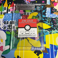 BGS Graded 24k Gold Plating Striking Popping Sticker Mint 9 Magikarp