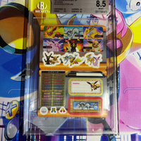 BGS Graded Zukancard & Seal SP Sticker NM-MT 8.5 Eevee Evolution Line