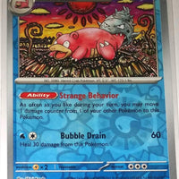 English Pokemon Scarlet & Violet SV1EN 043/198 Slowbro Reverse Holo